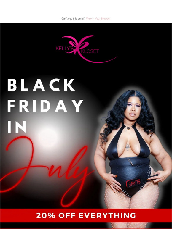 BLACK FRIDAY in July Starts NOW!! 🙌