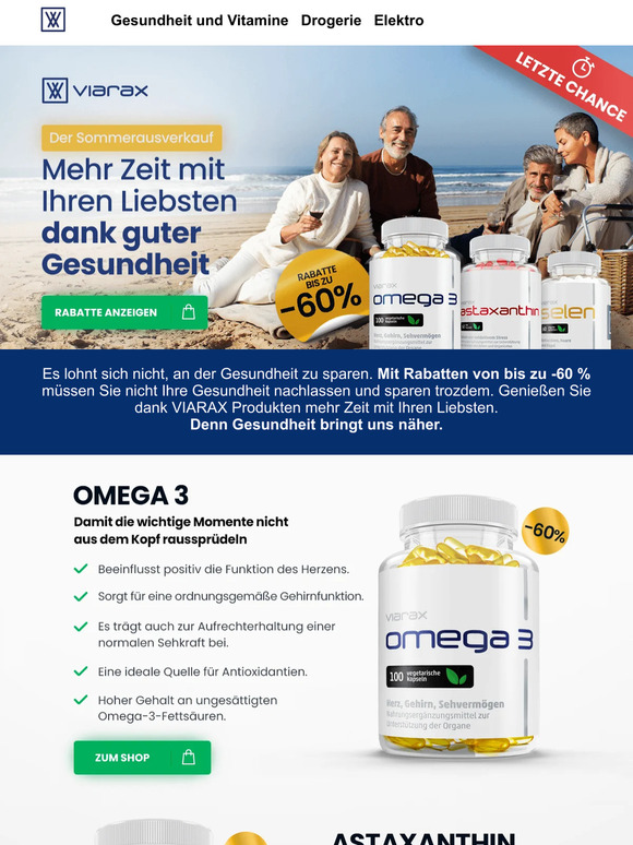 ⏰Letzte Chance RABATT bis zu -60 %