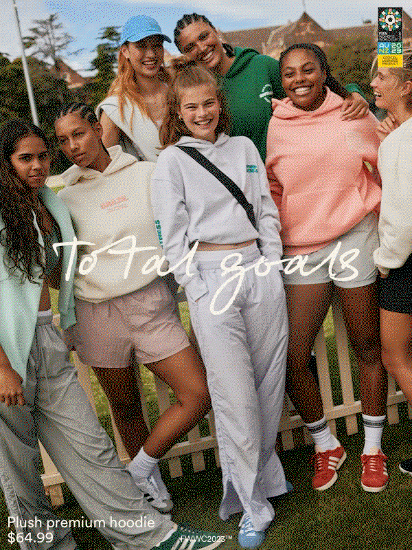 Total goals. Plush premium hoodie $64.99. Click to shop.