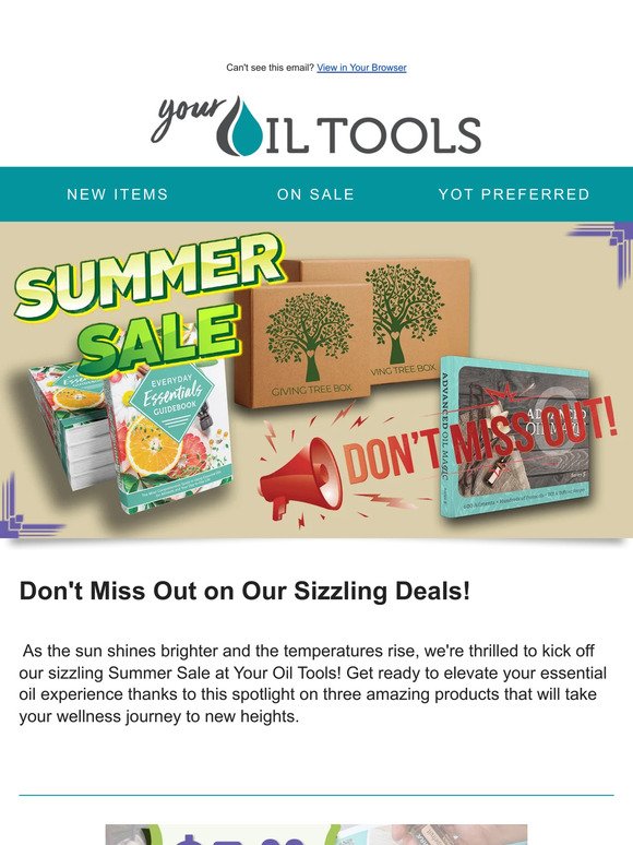 Don't Miss Out on Our Sizzling Summer Deals!