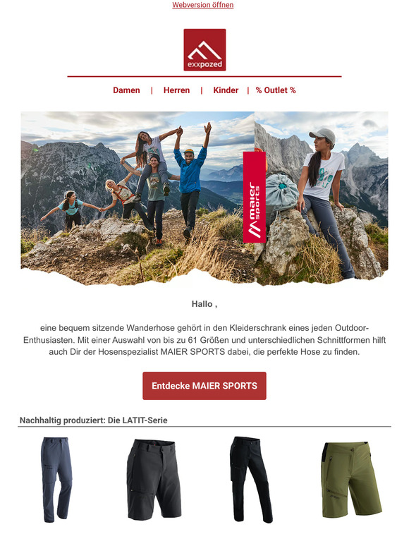 MAIER SPORTS: Sommer-Highlights vom Hosenspezialisten