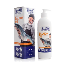 SIMPLY FROM NATURE Salmon oil 500 ml - Olej z łososia dla psów i kotów 500 ml