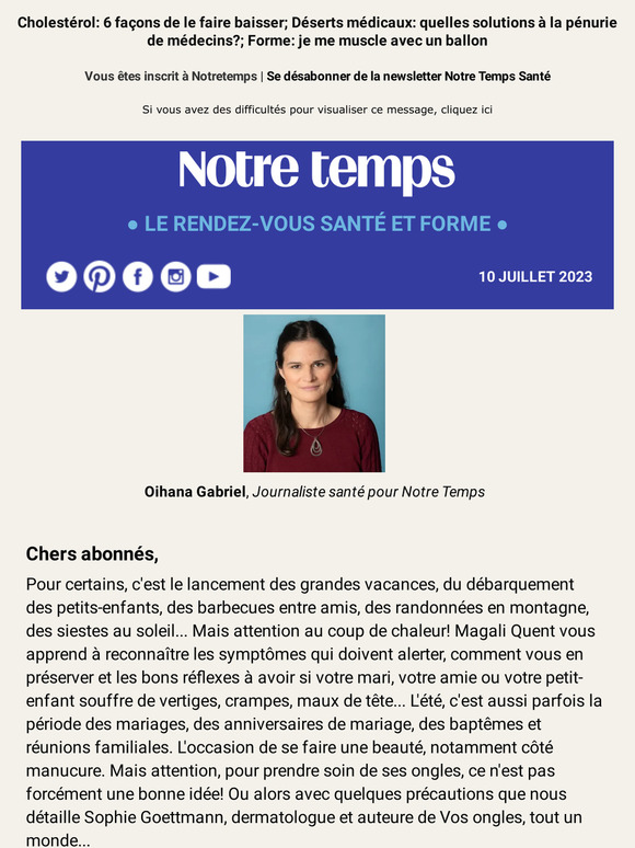 notretemps Coup de chaleur tout savoir pour l