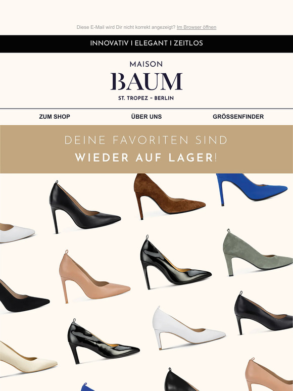 Deine Lieblings-High Heels sind endlich wieder da!