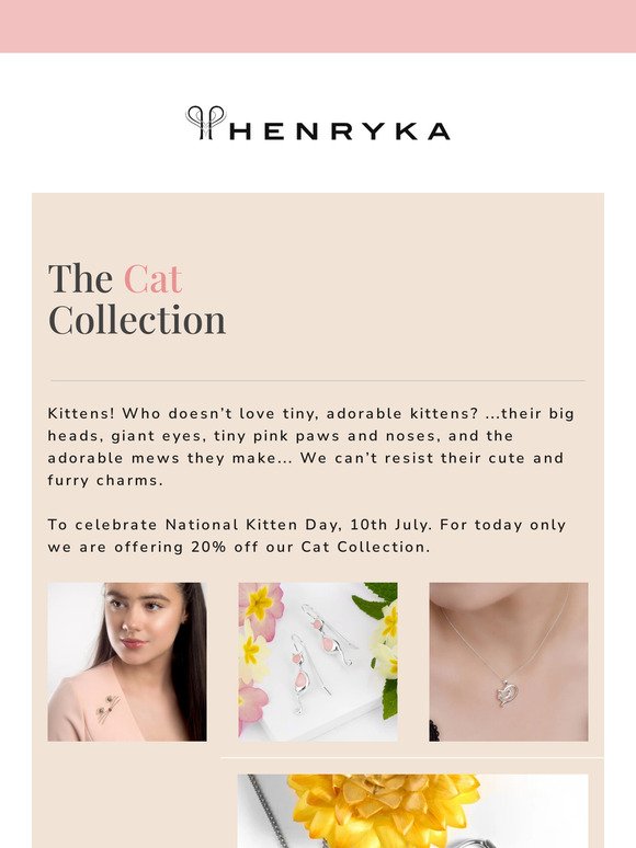 Get Meow-valous Savings - 20% Off Cat Collection 🐱