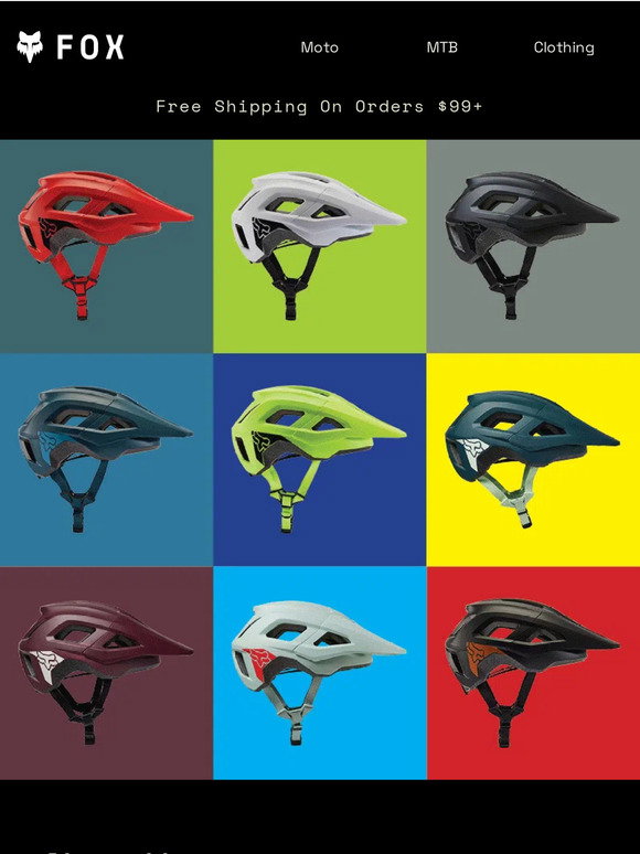 Mainframe Color Screen Code Fox Racing: More Color Choices, Same Mainframe Protection | Milled