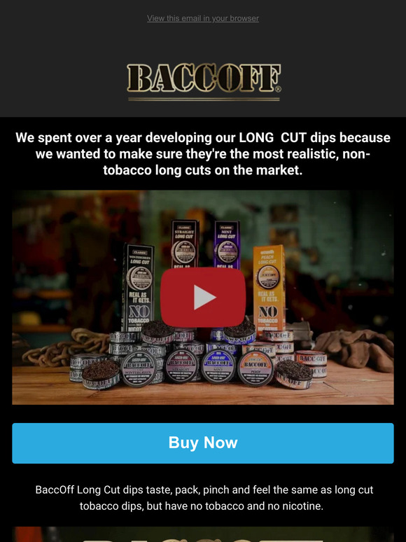 BaccOff Long Cuts are Here!