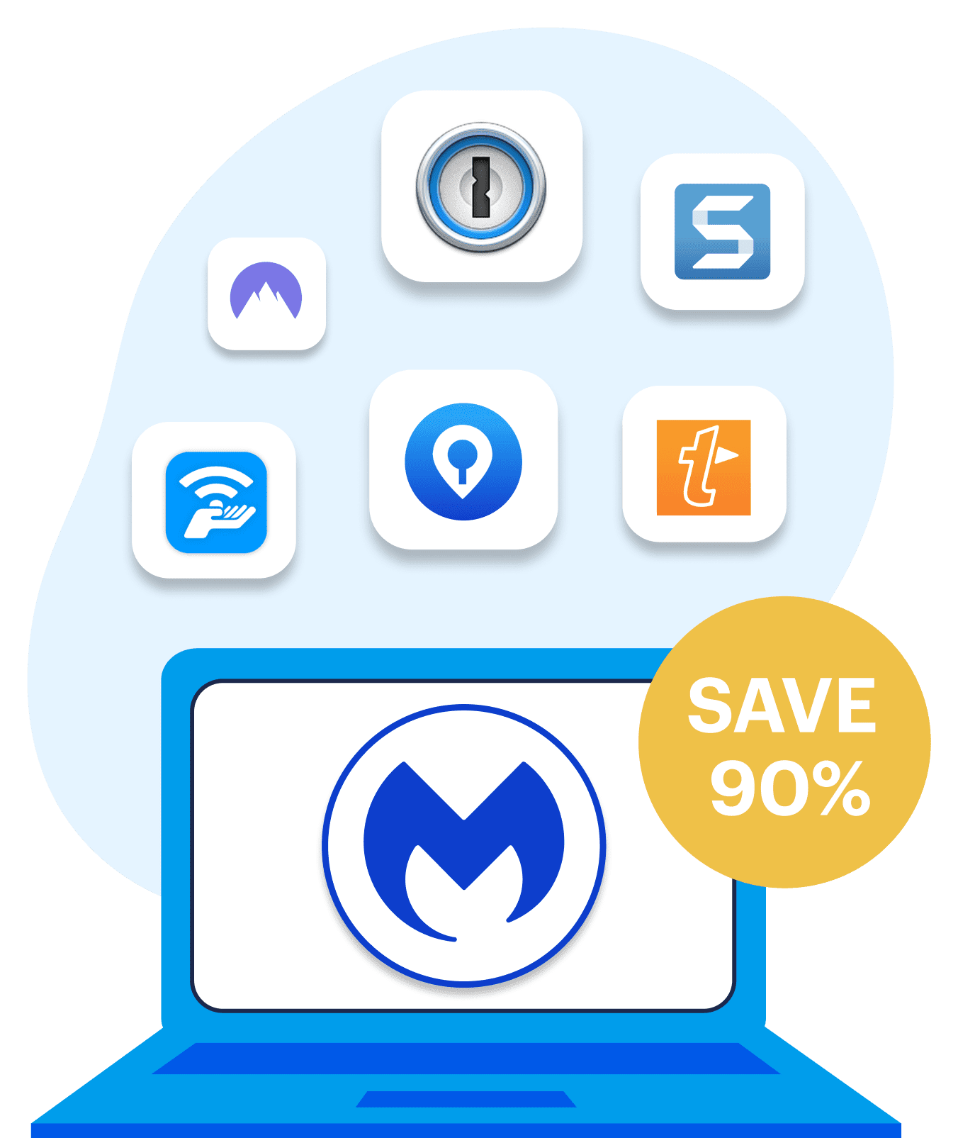 6 Apps in device
