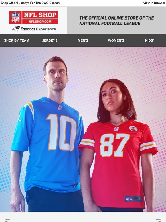 NFL Europe Shop DE: This Month's On-Field Look! NFL Crucial Catch Gear
