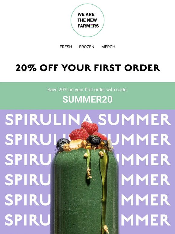 Spirulina Summer Special