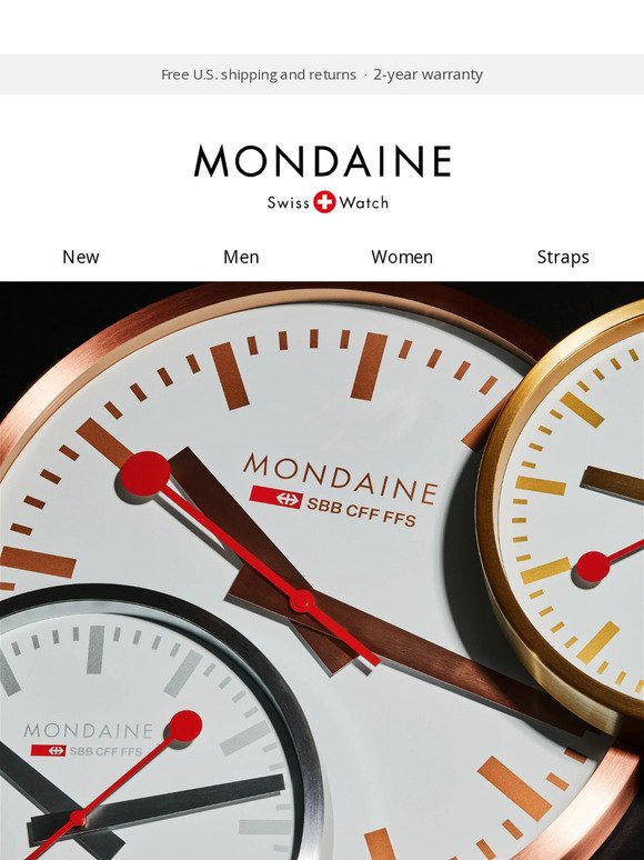 Mondaine Clocks: Time Redefined