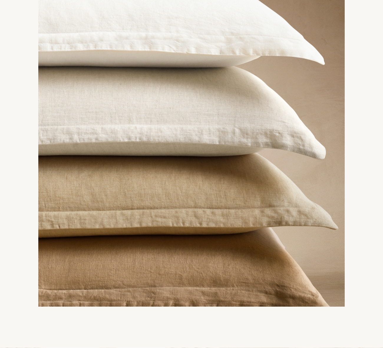 Restoration Hardware The Finest Linens Are Made in Italy. Explore