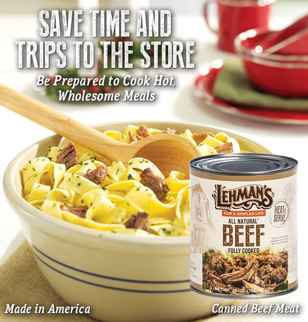 Lehman's ACT NOW to Get 15 off Canned Meats 😄 Milled