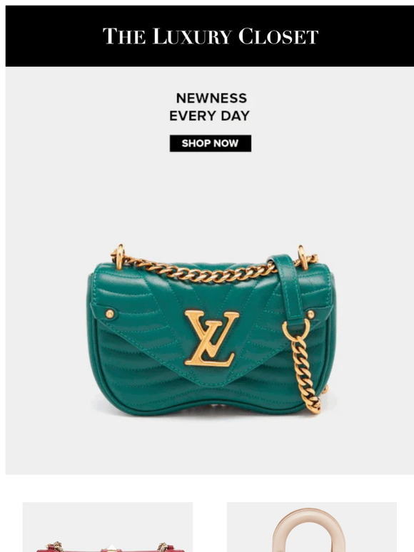 Louis Vuitton Green Leather New Wave Chain PM Bag Louis Vuitton | The  Luxury Closet