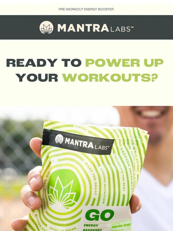 Power up your workouts with 30% off on Go!