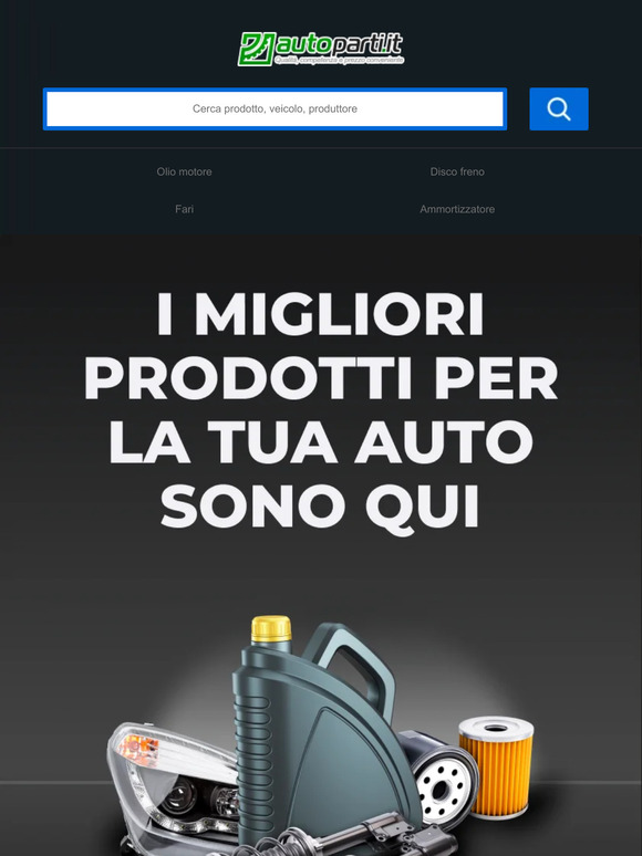 👌 La tua auto ti ringrazierà