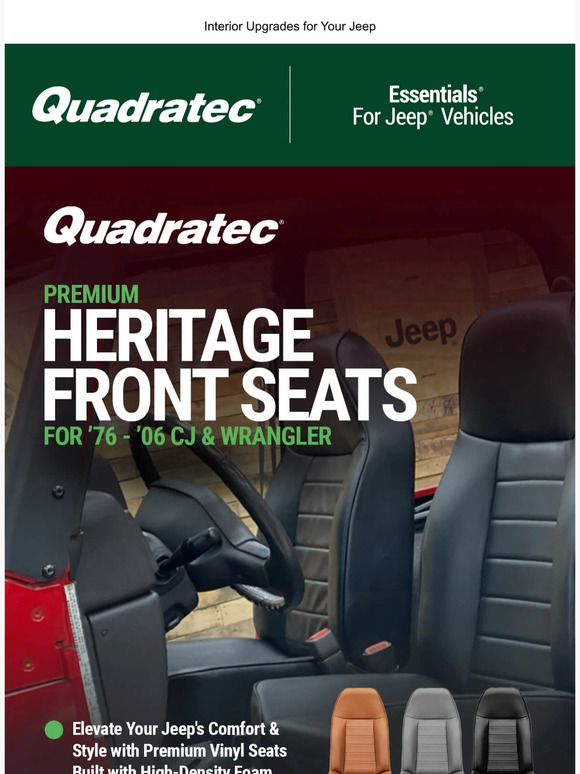 Quadratec Most Popular Interior Upgrades for Your Jeep Milled