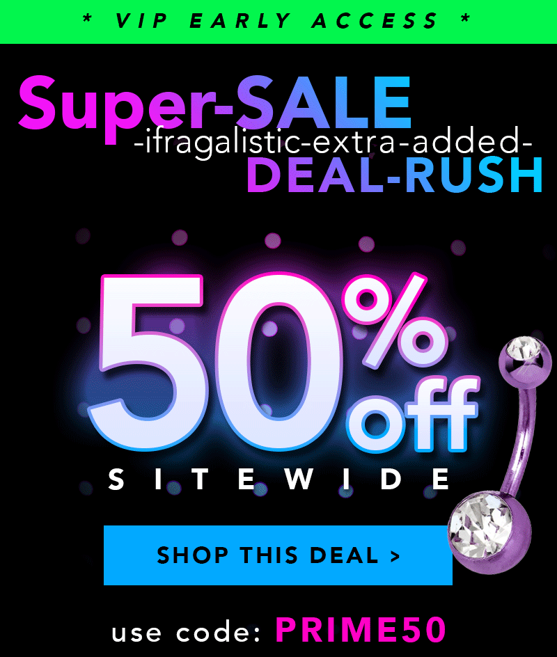 Body Candy 50 OFF 🎉 Early Prime Access Milled