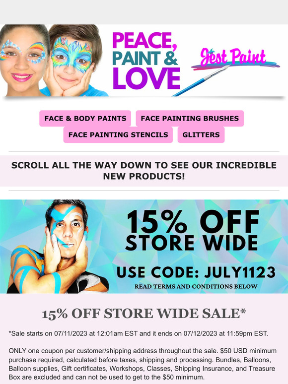 Sale starts tomorrow: 🤑15% OFF Sale & Incredible New Products🎉