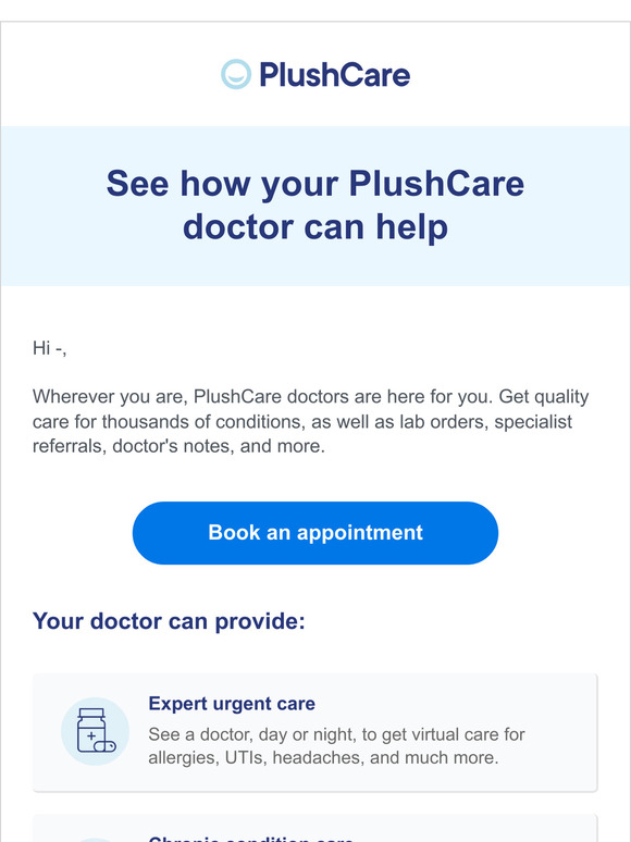 Can Plushcare Prescribe Antibiotics PlushCare: See how your PlushCare doctor can help | Milled