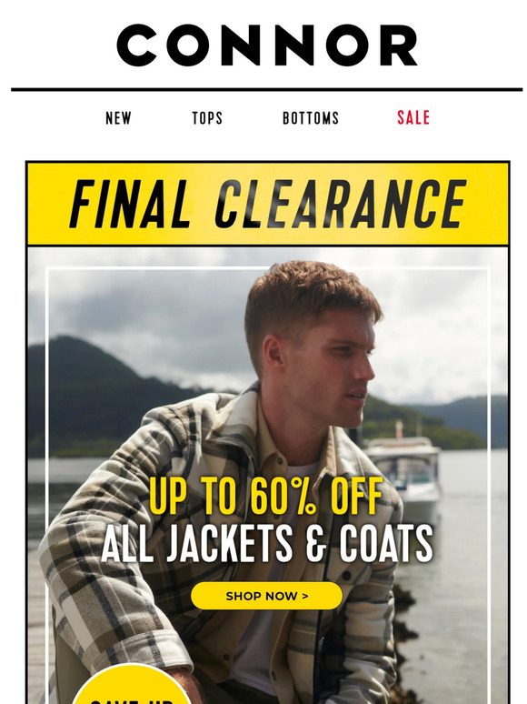 Connor hot sale jackets sale