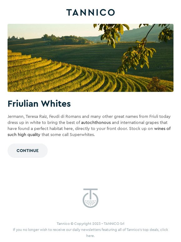 Whites from Friuli: gems of freshness
