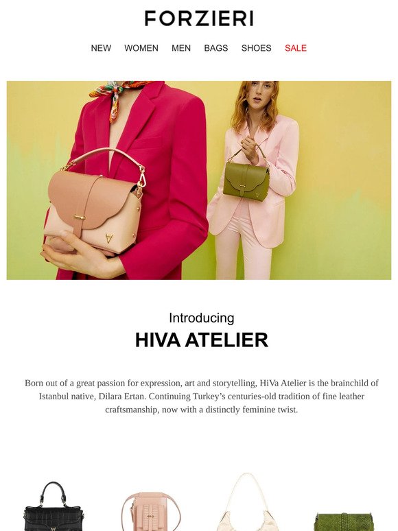 Introducing: HiVa ATELIER Bags