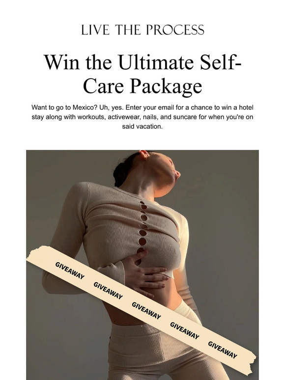 Win The Ultimate Self-Care Package