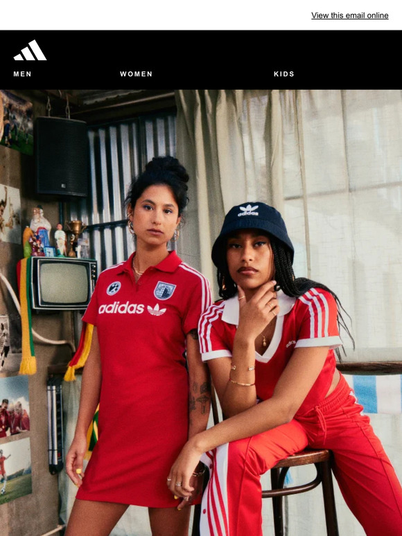 adidas: Bolder Together | Red Away Collection | Milled