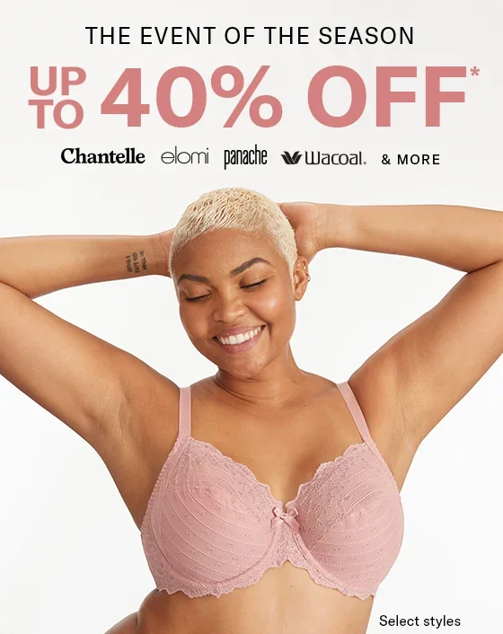 Bare Necessities: The Event Of The Season Is Here: Up To 40% Off Bras,  Panties & More!