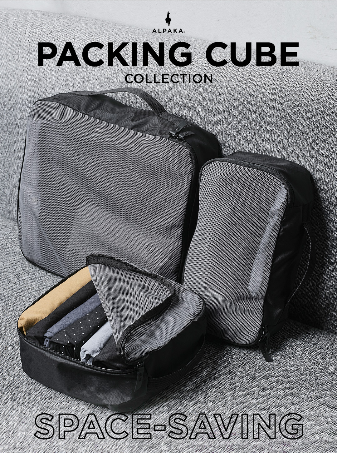 ALPAKA NEW Packing Cube Collection Milled