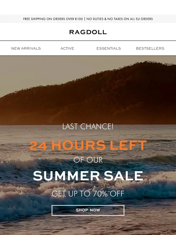 24 HOURS LEFT OF SALE! 🔥