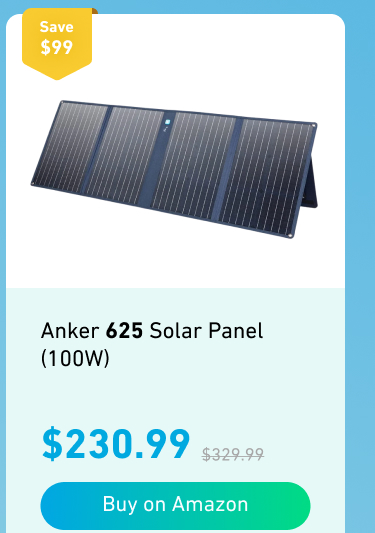 Anker 625 Solar Panel (100W) ⭐️新品 純正売上 - studier.co.il