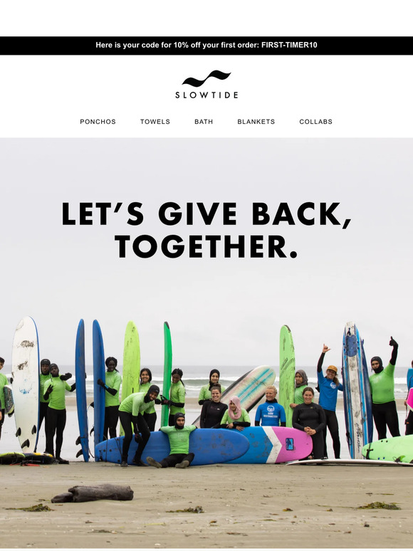 Let's Give Back, Together.
