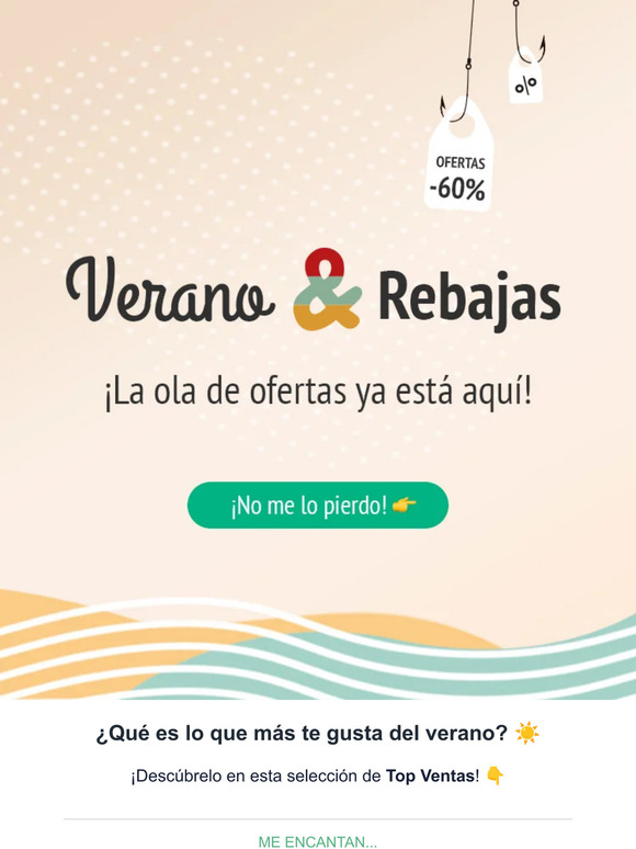 🌊 ¡La ola de ofertas ya está aquí! 😎