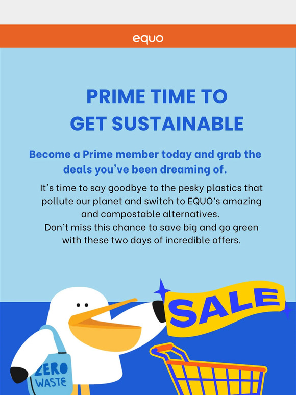 🔥 Shop Amazon Prime Day with EQUO: Sustainable Living for All! 💚🌍