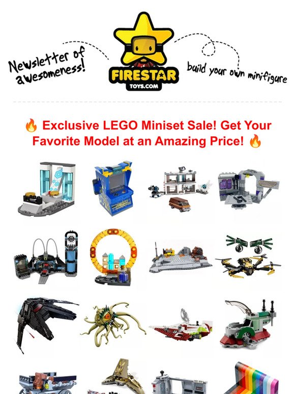 🔥 Explore the Exciting LEGO Miniset Sale on Firestar! 🔥