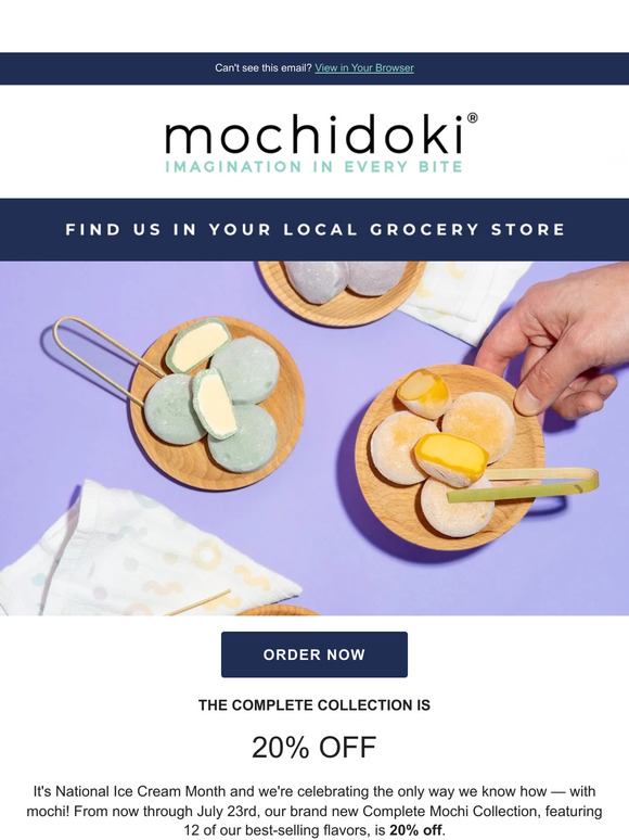 Mochidoki - Best Seller Mochi Ice Cream Collection - 48 Pack