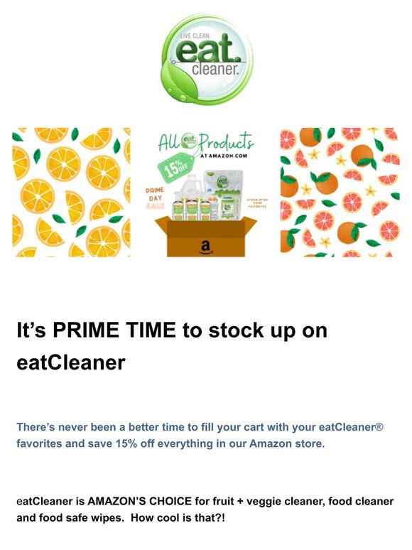 It's prime time to stock up on eatCleaner