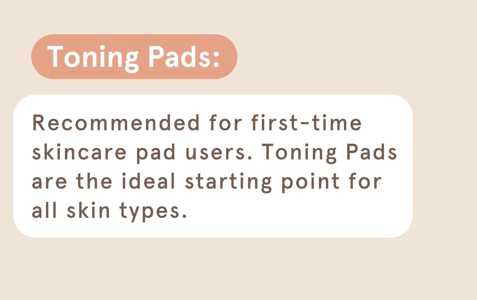 BAREFACED What's the difference between our Toning Pads? Milled