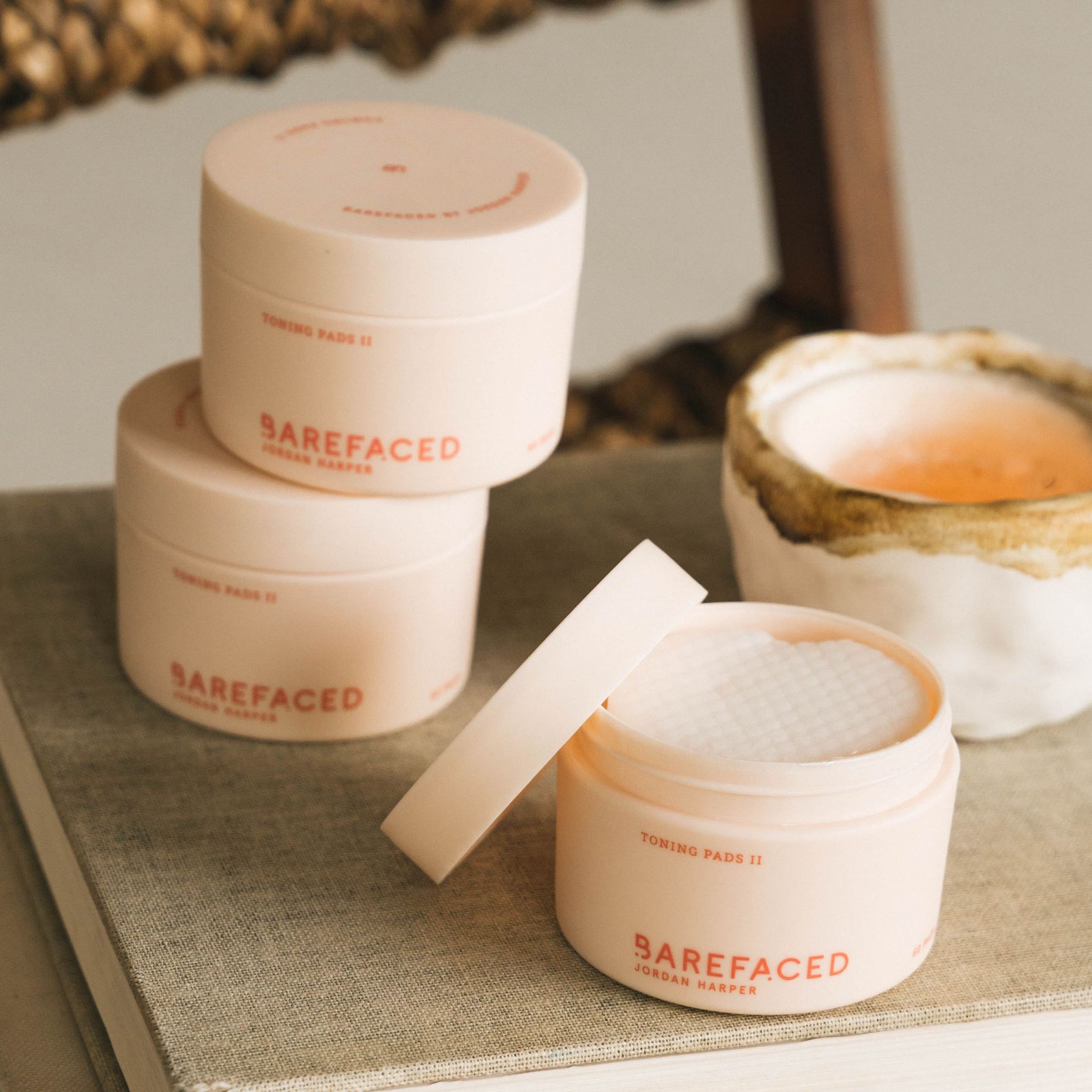 BAREFACED What's the difference between our Toning Pads? Milled