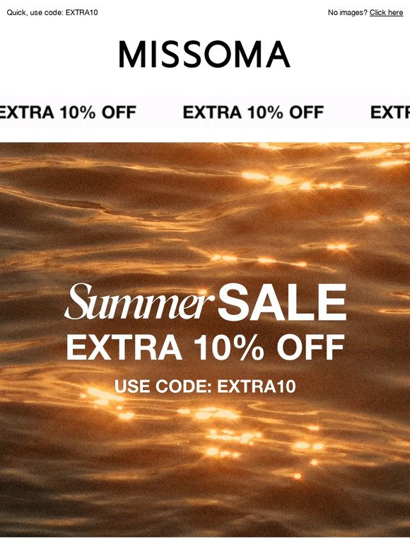 Extra 10% sale for 48 hours ONLY