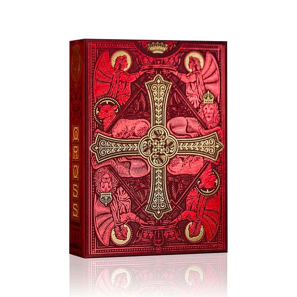 The Cross Playing Cards - Maroon Martyrs Edition