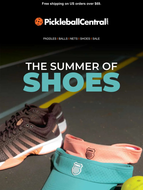 Pickleball Central The summer of SHOES Milled
