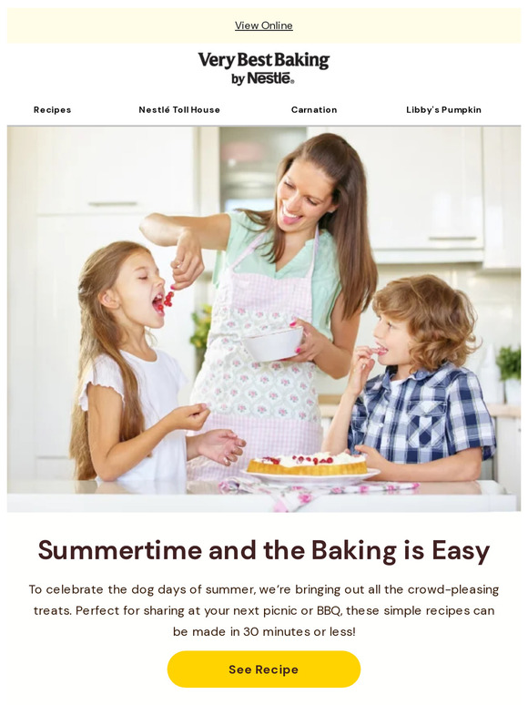 Summer baking is here!