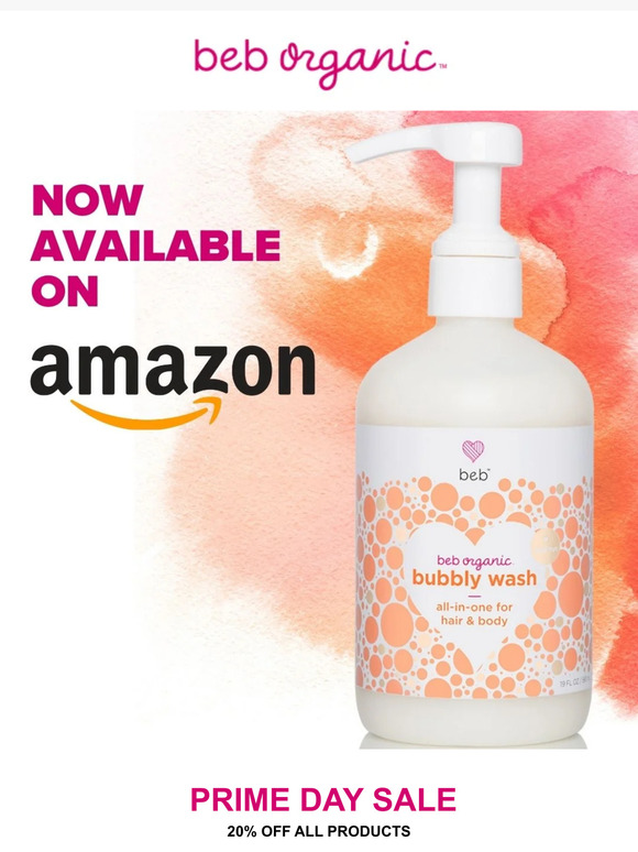 Get BEB Organic on Amazon!