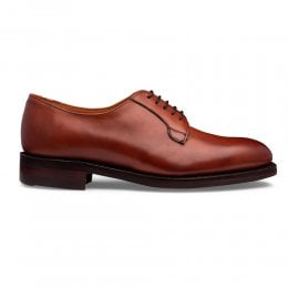 Haverhill R Derby Shoe in Dark Leaf Calf Leather