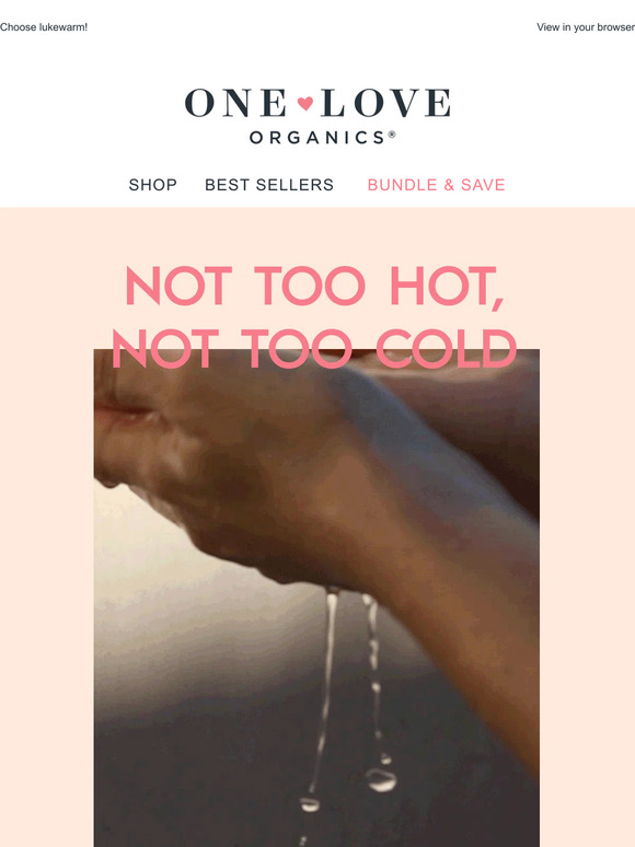 Cleansing 101: Hot or Cold Water?