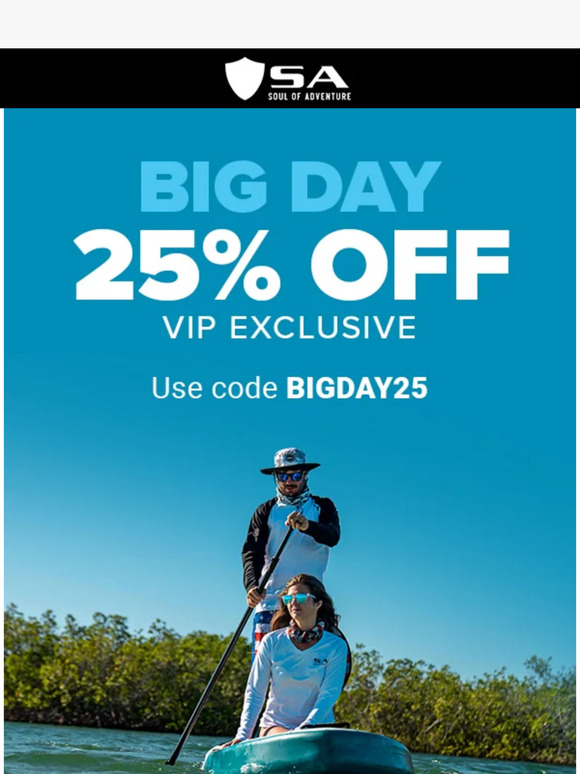 25% OFF PRIME DAY SALE