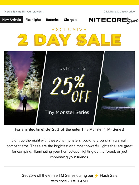 2 Days Only 🔥 Shop the TM Series Flash Sale - 25% off entire series